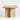 Modern Natural Oak 10-Seater Dining Table with Elegant Gold Metal Legs