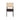 Elegant Solid Oak Wood Leather Rattan Back Dining Chair for Hotel Restaurant