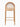 Elegant Nordic Arch Bar Stool: Woven Rattan, Solid Oak, Padded Comfort