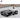Tostone Luxury Square Calacatta Black Marble Coffee Table, Natural Stone Centerpiece