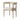 Elegant Solid Oak Wood Boucle Dining Chair with Armrests - Modern Comfort