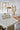 Modern Concrete Oak Dining Table, Large 6-8 Seater, Minimalist Design