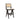 Stylish Modern Oak Wood Rattan Back Armless Counter Bar Stool