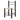 Elegant Black Solid Oak Bobbin Dining Chair with Hand-Woven Rope Seat
