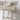Mid-Century Vintage Natural Recycled Solid Pine Wood 6-Seater Dining Table