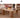 Tostone Monet Wind Beige Natural Travertine Coffee Table for Living Room