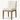 Premium American Solid Wood Dining Chair, Customizable Size, Color, Elegant Restaurant Furniture