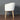 Elegant Mid-Century Modern White Oak Wood Dining Chair with Linen Upholstery