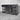 Elegant Black Oak Wood Sideboard: Glass Doors, Versatile Living Room Storage