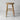 Sturdy Solid Oak Wood Bar Stool for Restaurant Coffee Shop Dining Antique Style