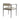 Modern Forged Metal Dining Chair: Pewter Frame, Linen Upholstery