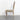 Elegant French Country Linen Upholstered Carved Oak Dining Chair Antique Style