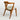 Stylish Oak Wood Curved Back Dining Chair for Cafe, Restaurant & Home