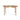 Extendable Solid Oak Wood Dining Table, Round Oval, Modern Design