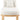 Luxurious Boucle Fabric Chaise Lounge Daybed with Solid Oak Wood Frame