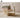 Tostone Modern Travertine Stone Side Table - Elegant Rice White Accent Furniture