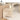 Elegant Oval Travertine Console Table: Modern Natural Stone Entryway Furniture