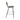 Modern Black Metal Rattan Back Bar Stool for Cafe Restaurant Club Home
