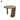 Elegant Brown Travertine Coffee Table: Modern Design for Living Rooms
