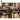 Elegant White Natural Travertine Round Dining Table - 4 Person Modern Home