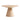 48-inch Round Whitewashed Natural Oak Wood Dining Table with Geometric Base