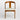 Stylish Oak Wood Curved Back Dining Chair for Cafe, Restaurant & Home