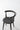 Smoked Oak Modernist Round Back Dining Chair - Burnt Antique Finish