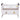 Modern European Natural Wood Baby Crib - Multifunction Convertible Newborn Cradle