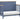 Versatile Cove Blue & Honey Wood Convertible Baby Crib for Nursery