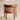 Nordic Solid Oak Dining Chair with Cane Back and Leather Armrest
