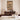 Modern White Occasional Chair Forged Metal Frame Living Room Accent