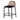 Modern Wooden Cane Rattan Bar Stool - Stylish Kitchen Counter Chair