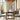 Luxury Forged Metal Dining Table, Customizable Modern Farmhouse Kitchen Furniture