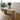 Elegant Italian Silver Grey Travertine Coffee Table - Modern Stone Furniture