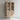 Nordic Oak Glass Display Cabinet, Light Wood Antique Storage Home Furniture