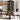 Rustic American Oak Solid Wood Dining Table - Customizable for Home, Hotel, Club