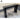 Luxury Black Nero Margina Marble Console Table for Elegant Living Room Decor