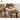 Elegant Beige Round Travertine Dining Table for Modern Kitchens & Interiors