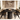Elegant American Villa Solid Oak Dining Table - Customizable Sizes & Colors