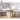 Elegant Natural Travertine Round Coffee Table – Modern Living Room Centerpiece