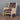 Elegant French Rattan Back Solid Oak Wood Living Room Armchair Sofa
