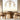Elegant Vintage Round Solid Oak Dining Table - Customizable for Home, Hotel, Villa
