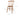 Charming Antique Oak Farmhouse Dining Chair - Slat Back Spindle Cottage Style