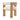Elegant Modern Oak Wood Dining Arm Chair: Curved Design, Plush Upholstery