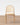 Elegant Natural Rattan Woven Seat & Arched Back Solid Oak Dining Chair