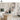 Elegant Modern Italian White Travertine Coffee Side Table for Contemporary Homes