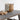 Vintage Smoky Grey Solid Wood Recycled Pine Scandinavian Dining Table