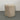 Elegant Natural Linen Upholstered Round Ottoman Accent Foot Stool Pouf