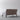Elegant French Carved Oak Linen 2-Seater Sofa with Nailhead Trim
