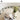 Elegant Modern White Travertine Coffee Table for Living Room & Bistros